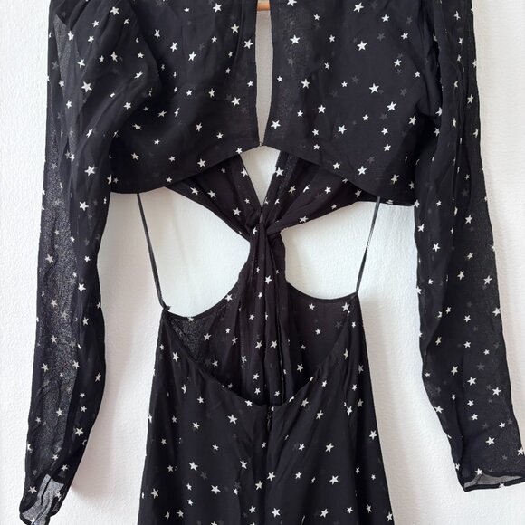 Reformation Scotch Dress in Stargazer - Picture 10 of 12